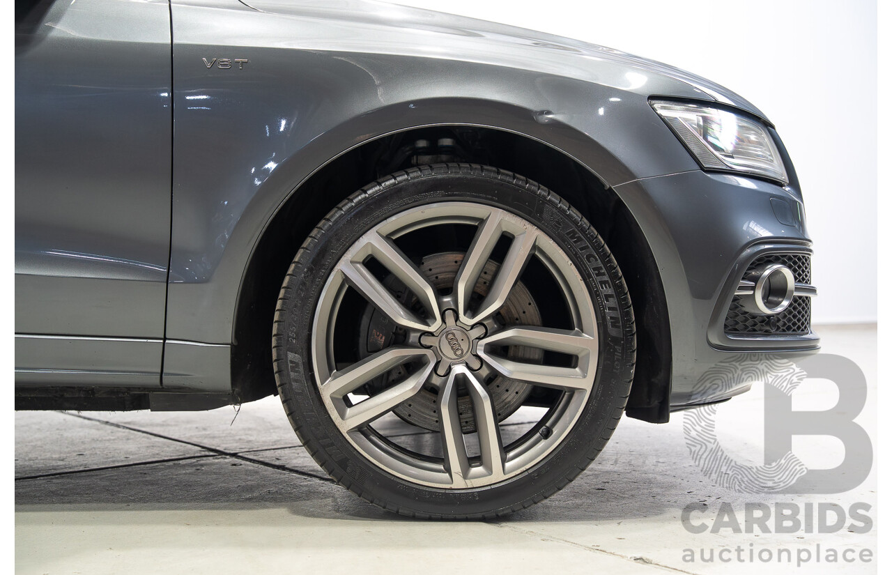 05/2014 Audi SQ5 3.0 TDI Quattro (AWD) 8R MY14 5d Wagon Daytona Grey Twin Turbo Diesel 3.0L