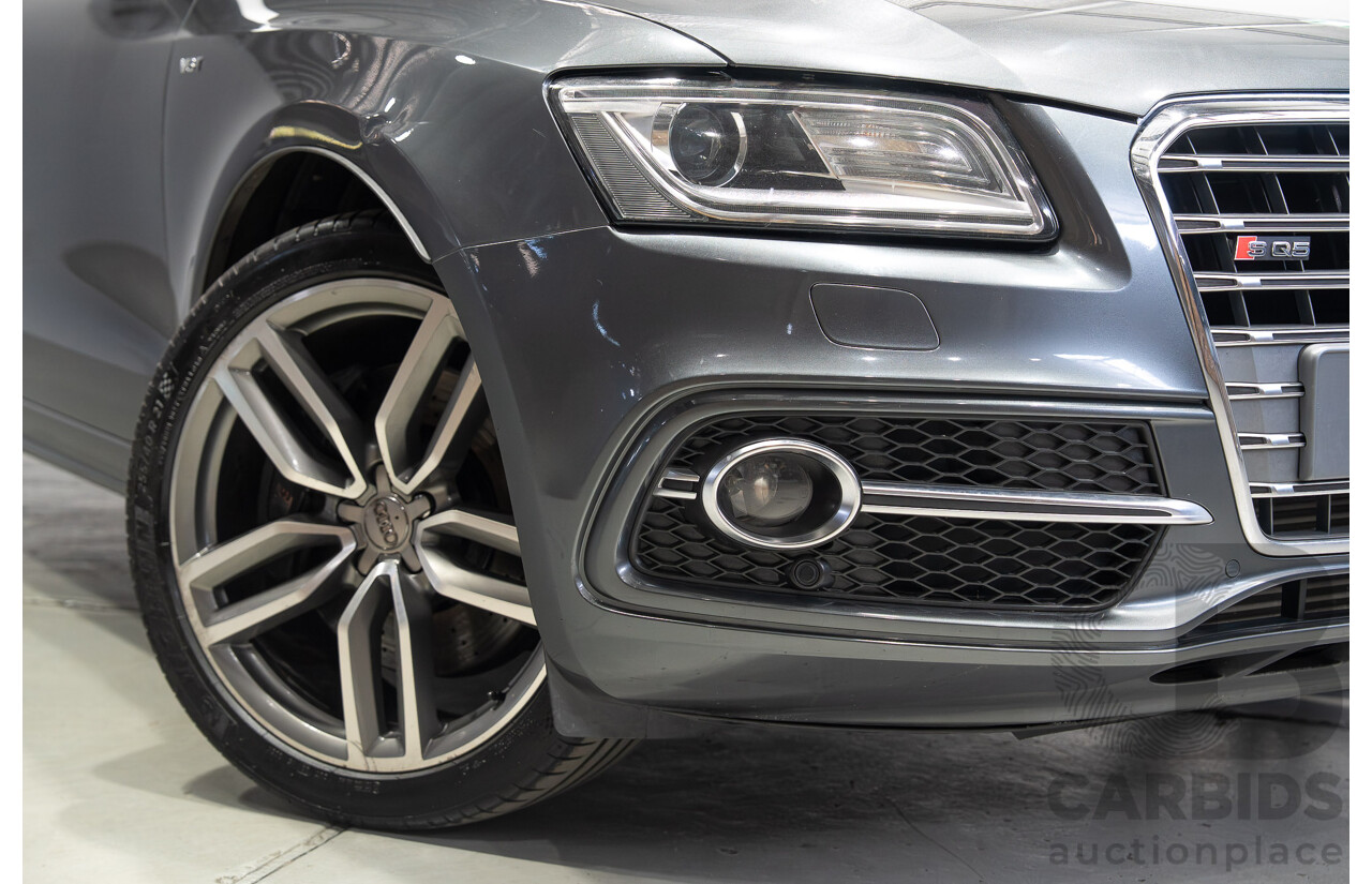 05/2014 Audi SQ5 3.0 TDI Quattro (AWD) 8R MY14 5d Wagon Daytona Grey Twin Turbo Diesel 3.0L
