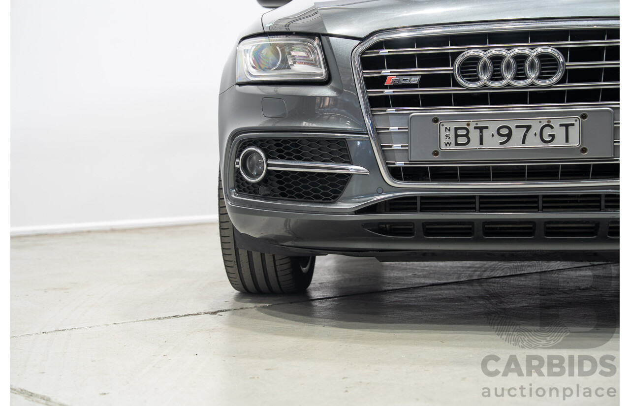 05/2014 Audi SQ5 3.0 TDI Quattro (AWD) 8R MY14 5d Wagon Daytona Grey Twin Turbo Diesel 3.0L
