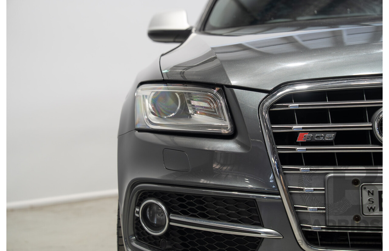 05/2014 Audi SQ5 3.0 TDI Quattro (AWD) 8R MY14 5d Wagon Daytona Grey Twin Turbo Diesel 3.0L