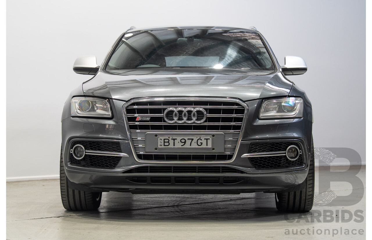 05/2014 Audi SQ5 3.0 TDI Quattro (AWD) 8R MY14 5d Wagon Daytona Grey Twin Turbo Diesel 3.0L
