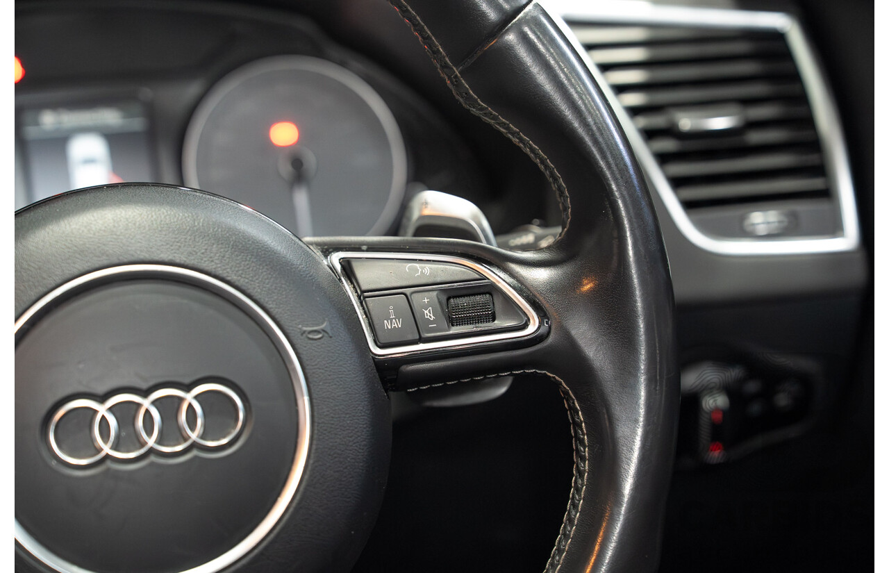 05/2014 Audi SQ5 3.0 TDI Quattro (AWD) 8R MY14 5d Wagon Daytona Grey Twin Turbo Diesel 3.0L