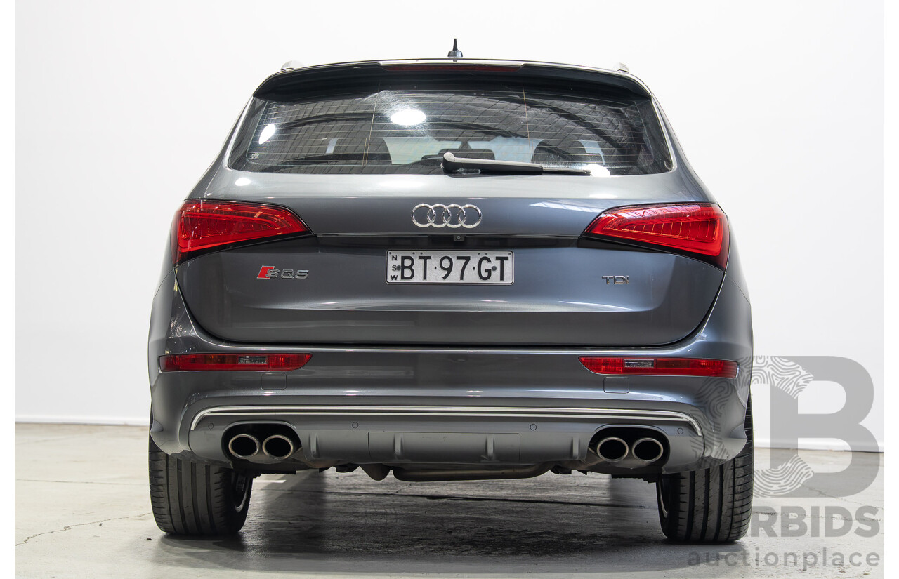 05/2014 Audi SQ5 3.0 TDI Quattro (AWD) 8R MY14 5d Wagon Daytona Grey Twin Turbo Diesel 3.0L