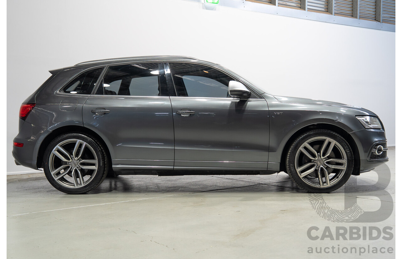 05/2014 Audi SQ5 3.0 TDI Quattro (AWD) 8R MY14 5d Wagon Daytona Grey Twin Turbo Diesel 3.0L