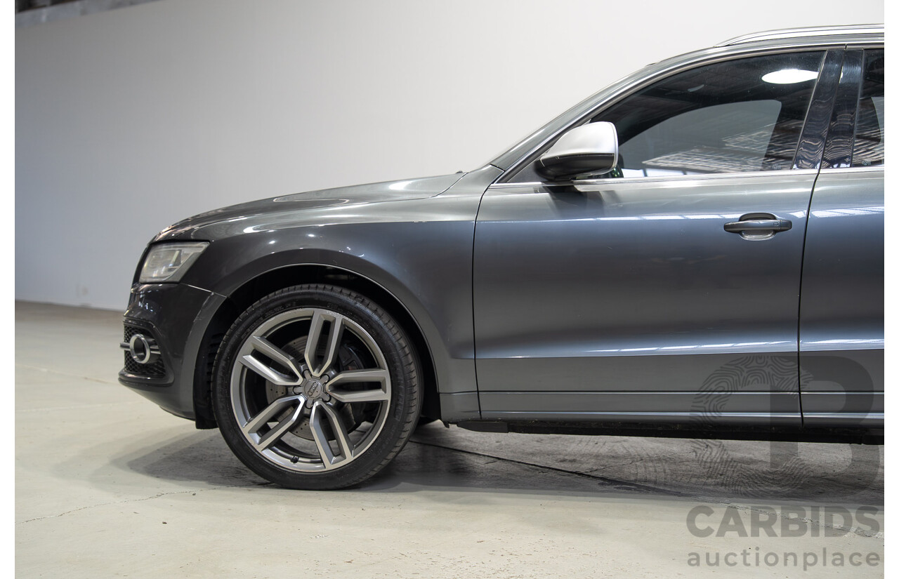 05/2014 Audi SQ5 3.0 TDI Quattro (AWD) 8R MY14 5d Wagon Daytona Grey Twin Turbo Diesel 3.0L
