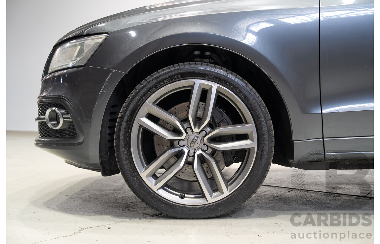 05/2014 Audi SQ5 3.0 TDI Quattro (AWD) 8R MY14 5d Wagon Daytona Grey Twin Turbo Diesel 3.0L