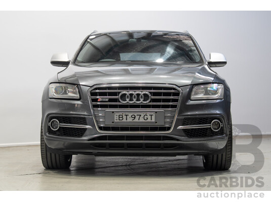 05/2014 Audi SQ5 3.0 TDI Quattro (AWD) 8R MY14 5d Wagon Daytona Grey Twin Turbo Diesel 3.0L