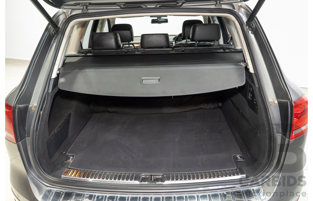 09/2015 Volkswagen Touareg V6 TDI (AWD) 7P MY16 4d Wagon Canyon Grey Turbo Diesel 3.0L