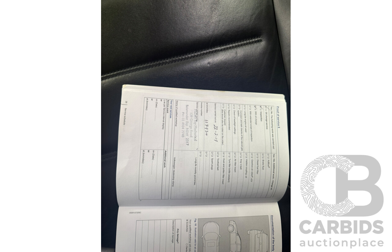 09/2015 Volkswagen Touareg V6 TDI (AWD) 7P MY16 4d Wagon Canyon Grey Turbo Diesel 3.0L