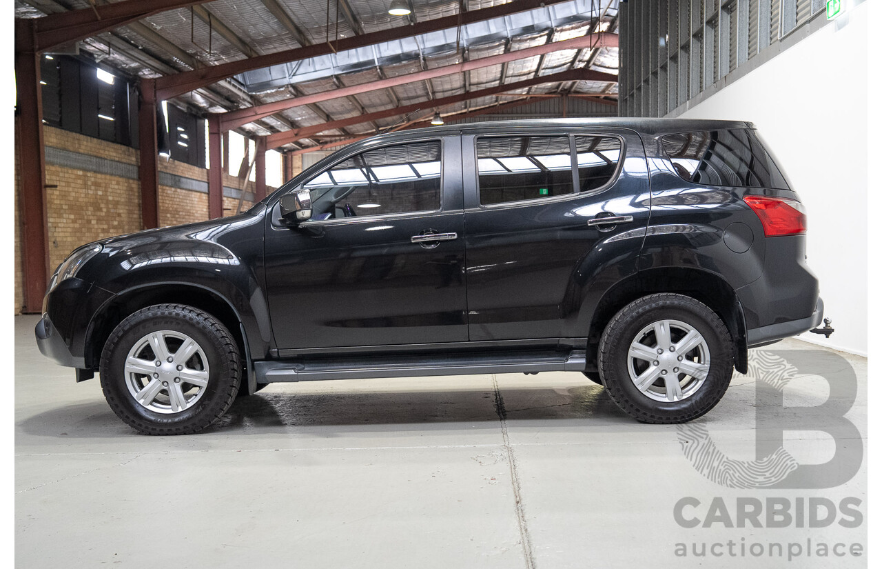 03/2016 Isuzu Mu-X LS-U UC MY15 4d Wagon Black 3.0L
