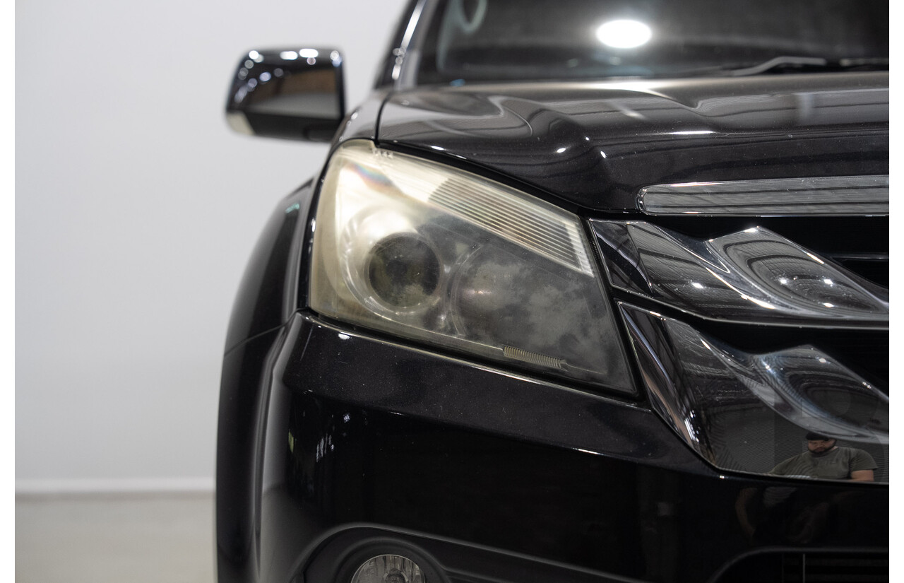 03/2016 Isuzu Mu-X LS-U UC MY15 4d Wagon Black 3.0L