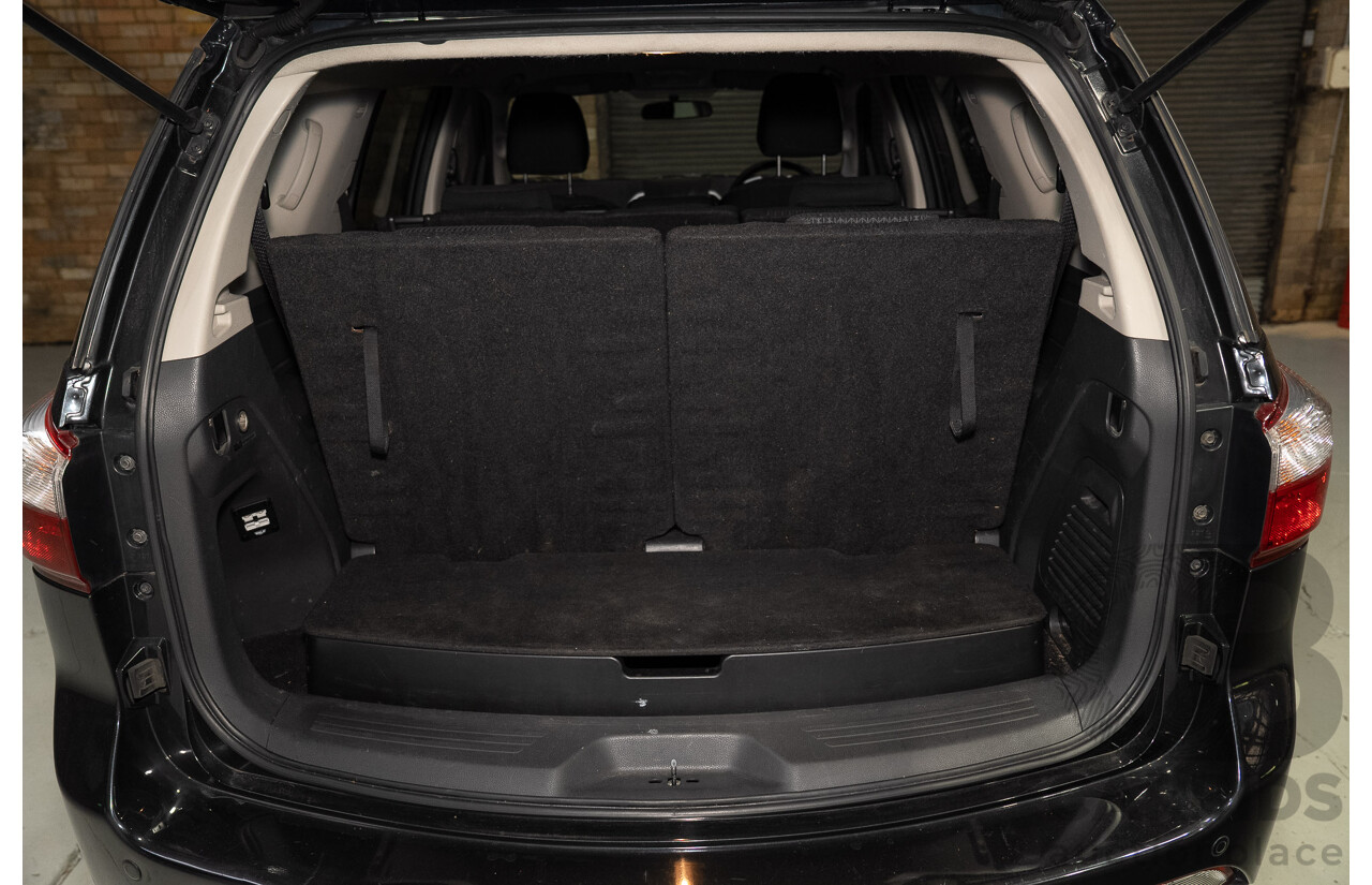 03/2016 Isuzu Mu-X LS-U UC MY15 4d Wagon Black 3.0L