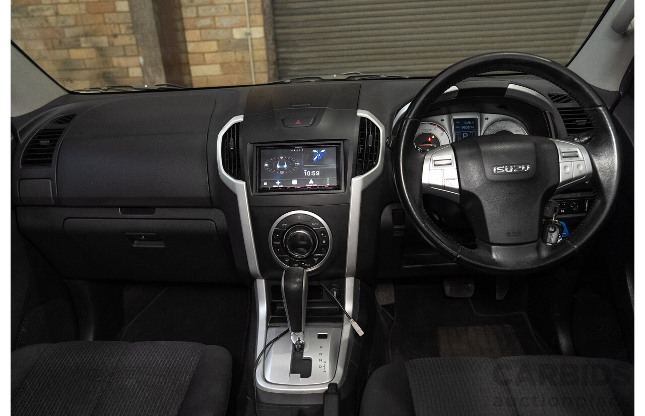 03/2016 Isuzu Mu-X LS-U UC MY15 4d Wagon Black 3.0L
