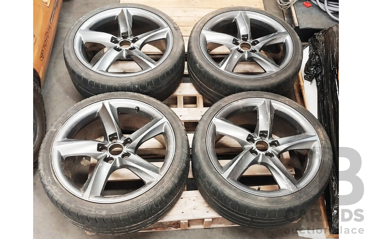 Audi A8 19-inch 8.5-inch Alloy Rim Set with Tyres