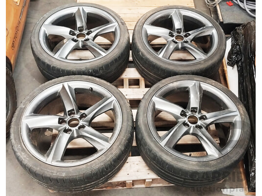 Audi A8 19-inch 8.5-inch Alloy Rim Set with Tyres