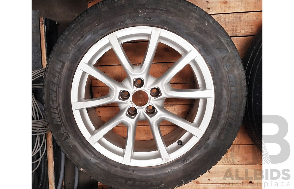 Audi Q5 18-Inch 8 Alloy Rim Set with Tyres