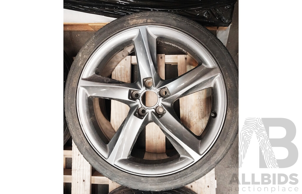Audi A8 19-inch 8.5-inch Alloy Rim Set with Tyres