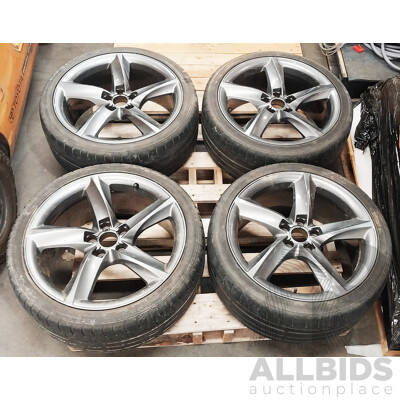 Audi A8 19-inch 8.5-inch Alloy Rim Set with Tyres