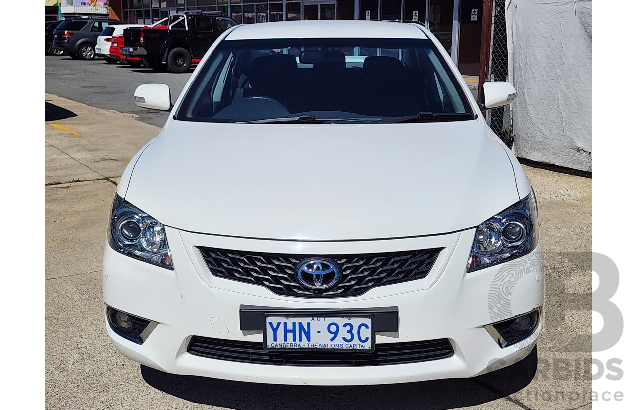 07/2011 Toyota Aurion Touring SE GSV40R 09 UPGRADE 4d Sedan White 3.5L