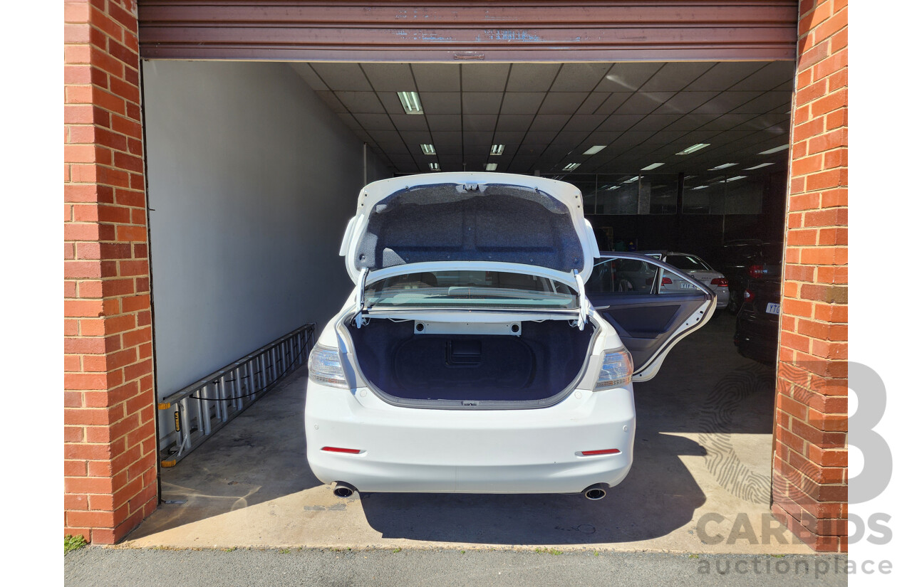07/2011 Toyota Aurion Touring SE GSV40R 09 UPGRADE 4d Sedan White 3.5L