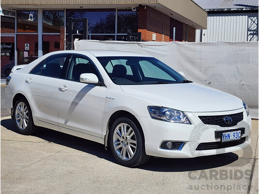 07/2011 Toyota Aurion Touring SE GSV40R 09 UPGRADE 4d Sedan White 3.5L