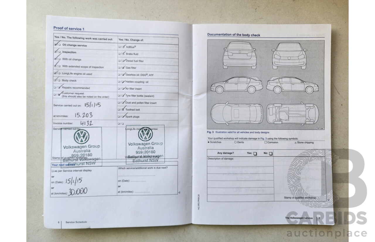 04/2014 Volkswagen Golf 90 TSI AU MY14 5d Hatchback White 1.4L
