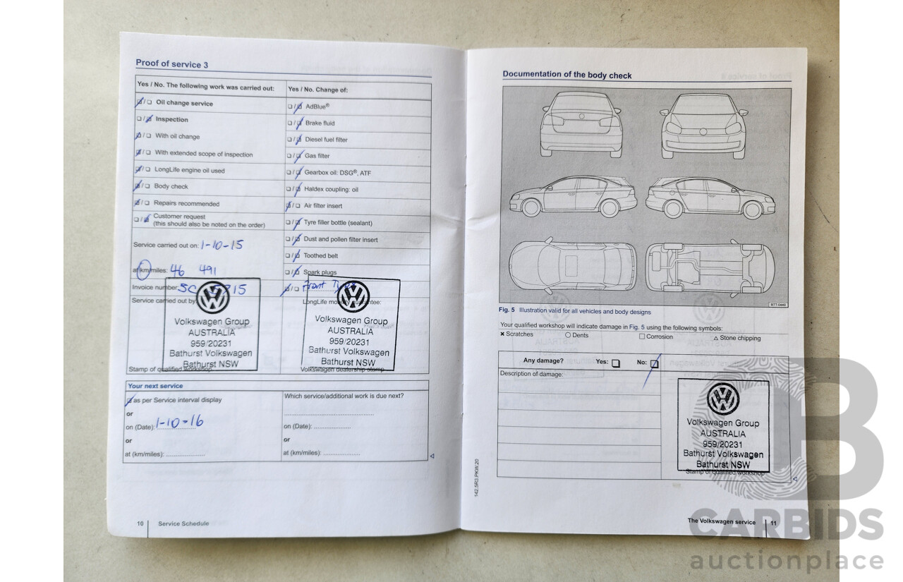 04/2014 Volkswagen Golf 90 TSI AU MY14 5d Hatchback White 1.4L