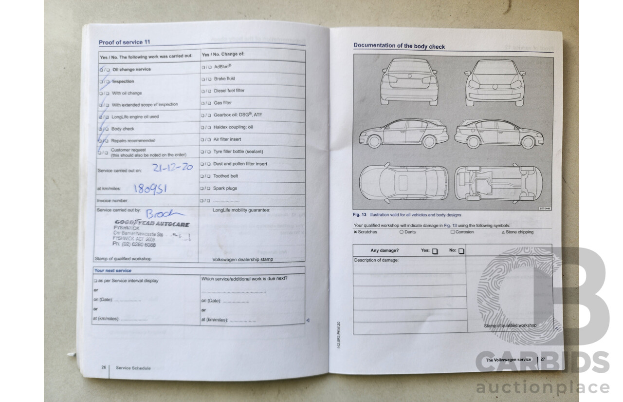 04/2014 Volkswagen Golf 90 TSI AU MY14 5d Hatchback White 1.4L
