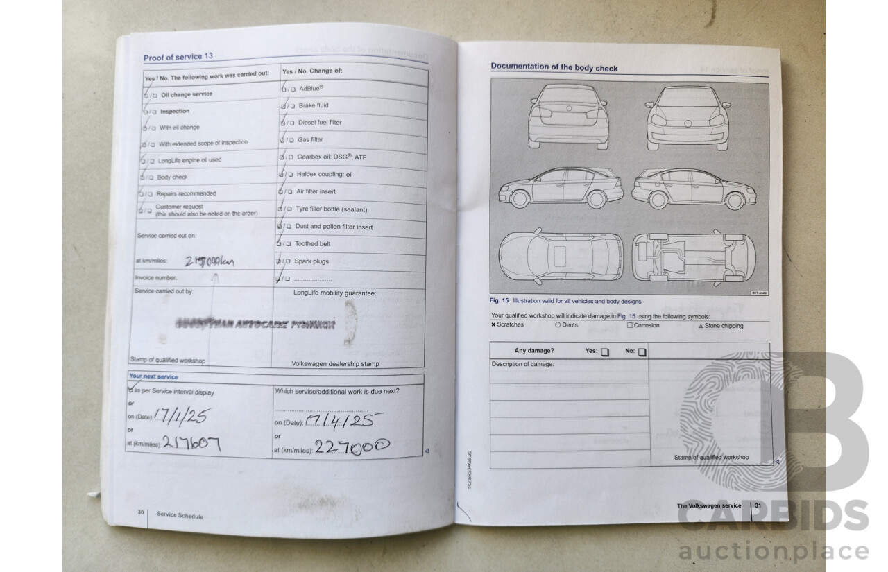 04/2014 Volkswagen Golf 90 TSI AU MY14 5d Hatchback White 1.4L
