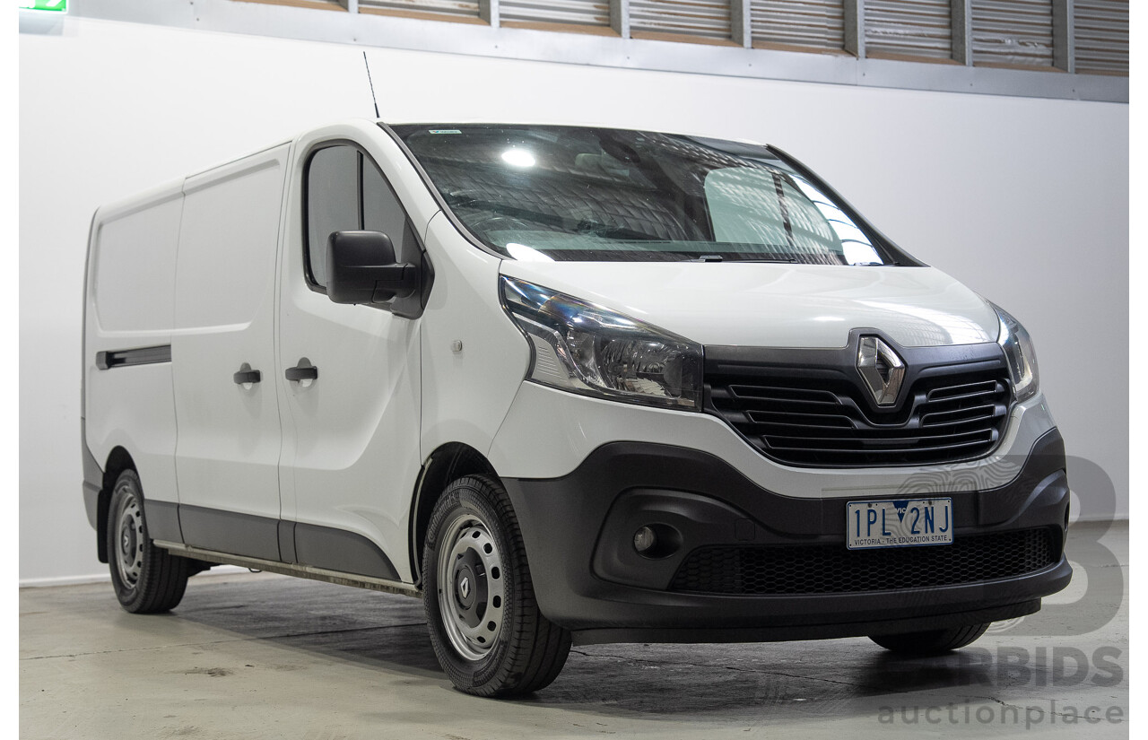 05/2019 Renault Trafic LWB Low X82 MY17 Update 4d Van White 1.6L