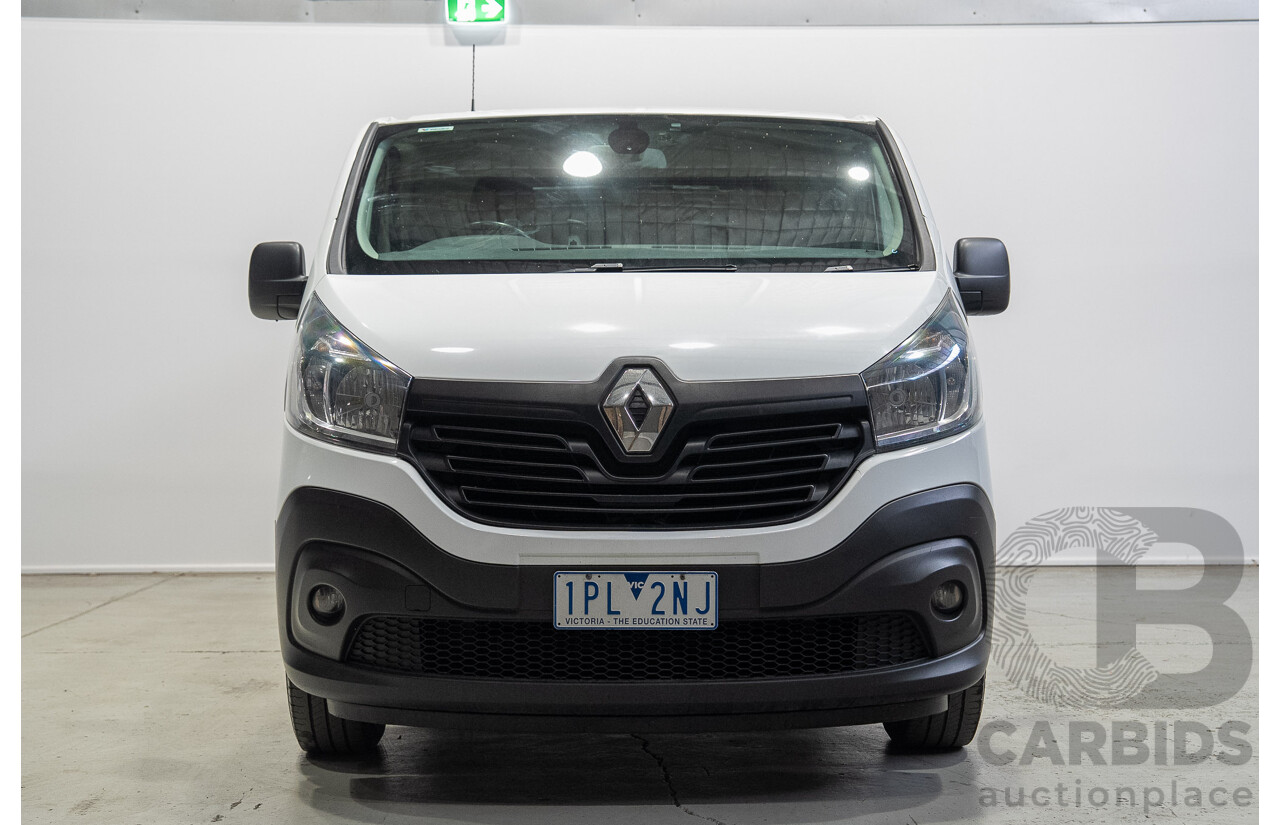 05/2019 Renault Trafic LWB Low X82 MY17 Update 4d Van White 1.6L