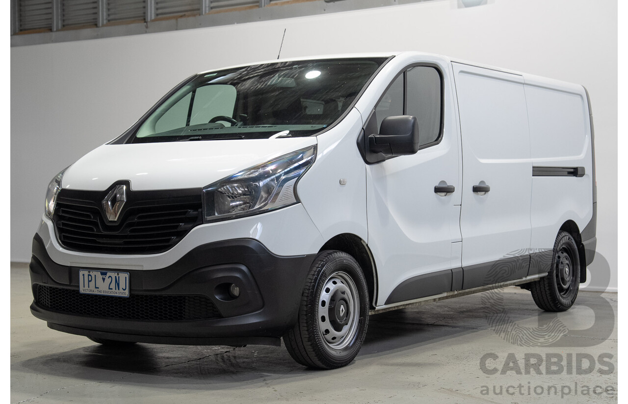 05/2019 Renault Trafic LWB Low X82 MY17 Update 4d Van White 1.6L