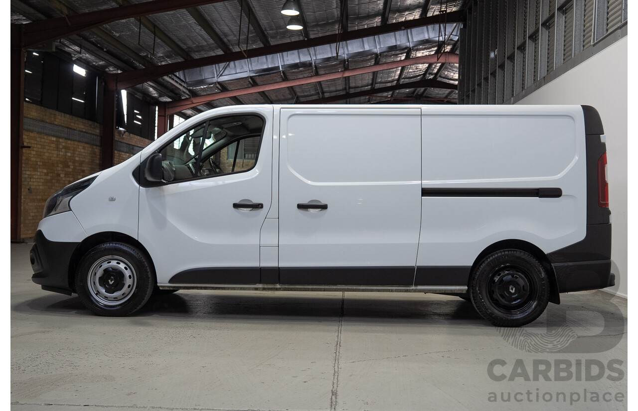 05/2019 Renault Trafic LWB Low X82 MY17 Update 4d Van White 1.6L