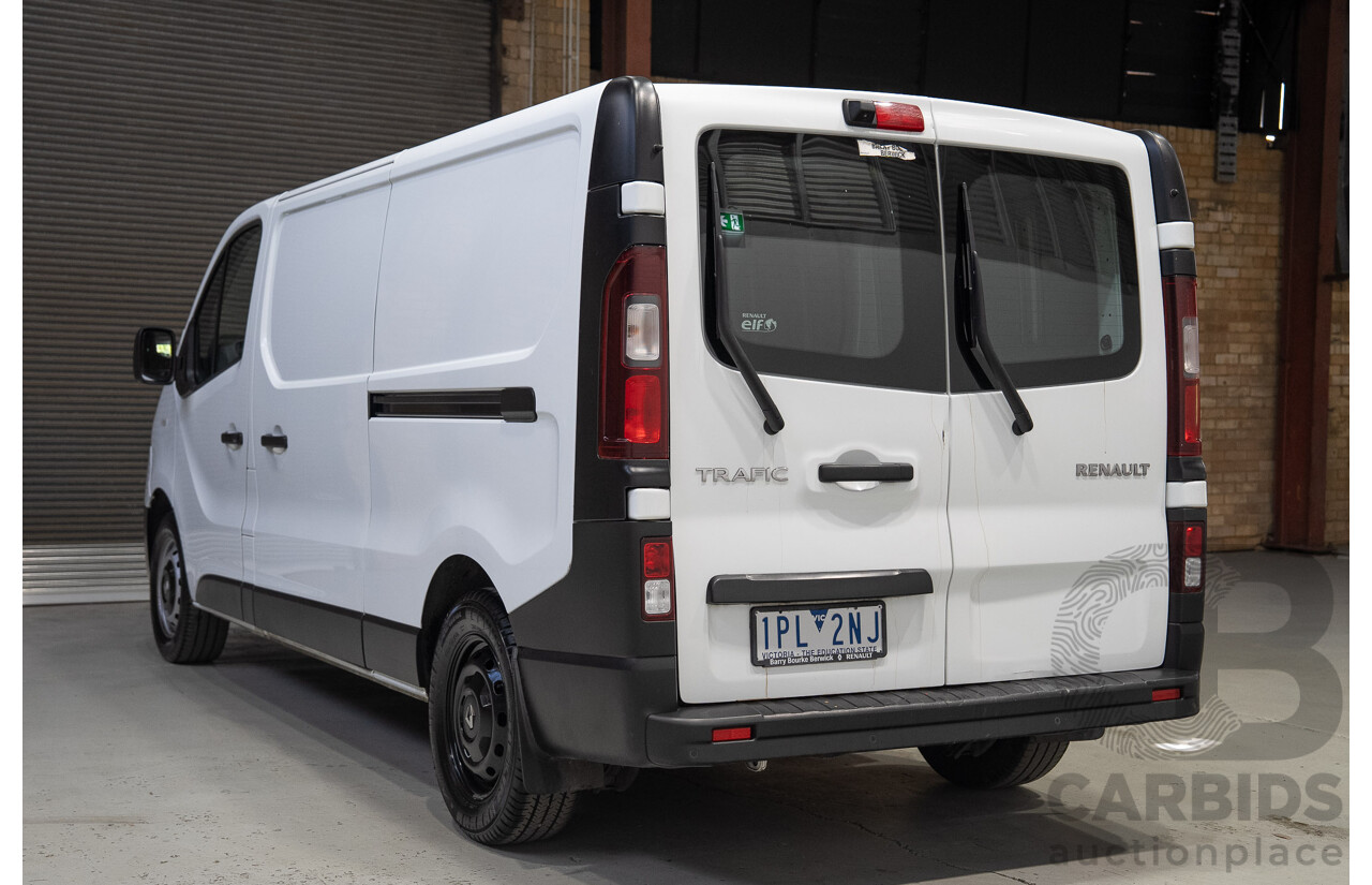 05/2019 Renault Trafic LWB Low X82 MY17 Update 4d Van White 1.6L