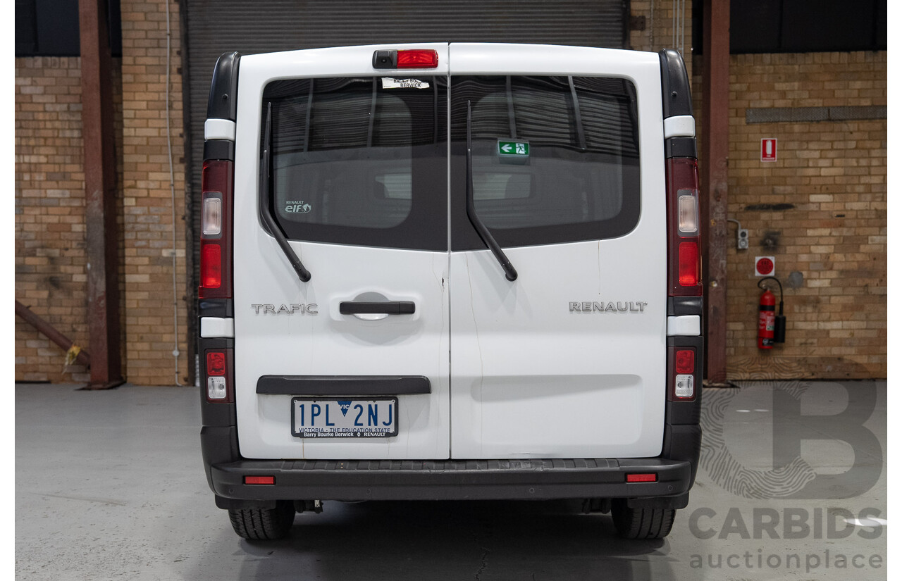 05/2019 Renault Trafic LWB Low X82 MY17 Update 4d Van White 1.6L