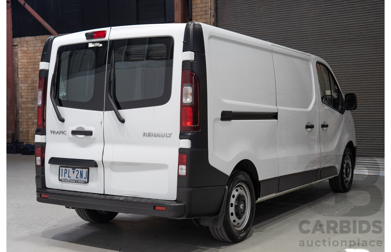 05/2019 Renault Trafic LWB Low X82 MY17 Update 4d Van White 1.6L