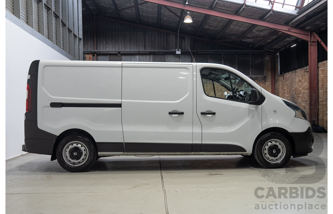 05/2019 Renault Trafic LWB Low X82 MY17 Update 4d Van White 1.6L