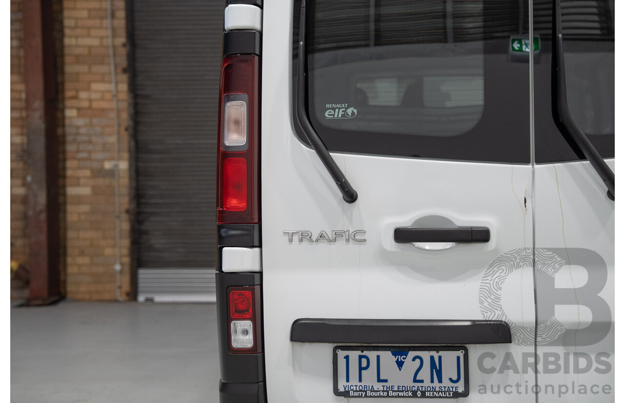 05/2019 Renault Trafic LWB Low X82 MY17 Update 4d Van White 1.6L