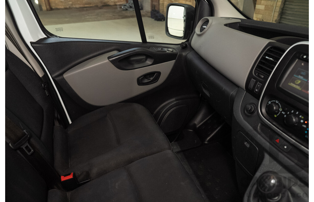 05/2019 Renault Trafic LWB Low X82 MY17 Update 4d Van White 1.6L