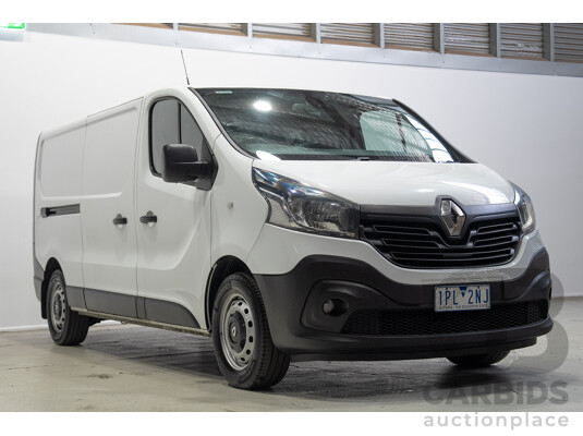 05/2019 Renault Trafic LWB Low X82 MY17 Update 4d Van White 1.6L