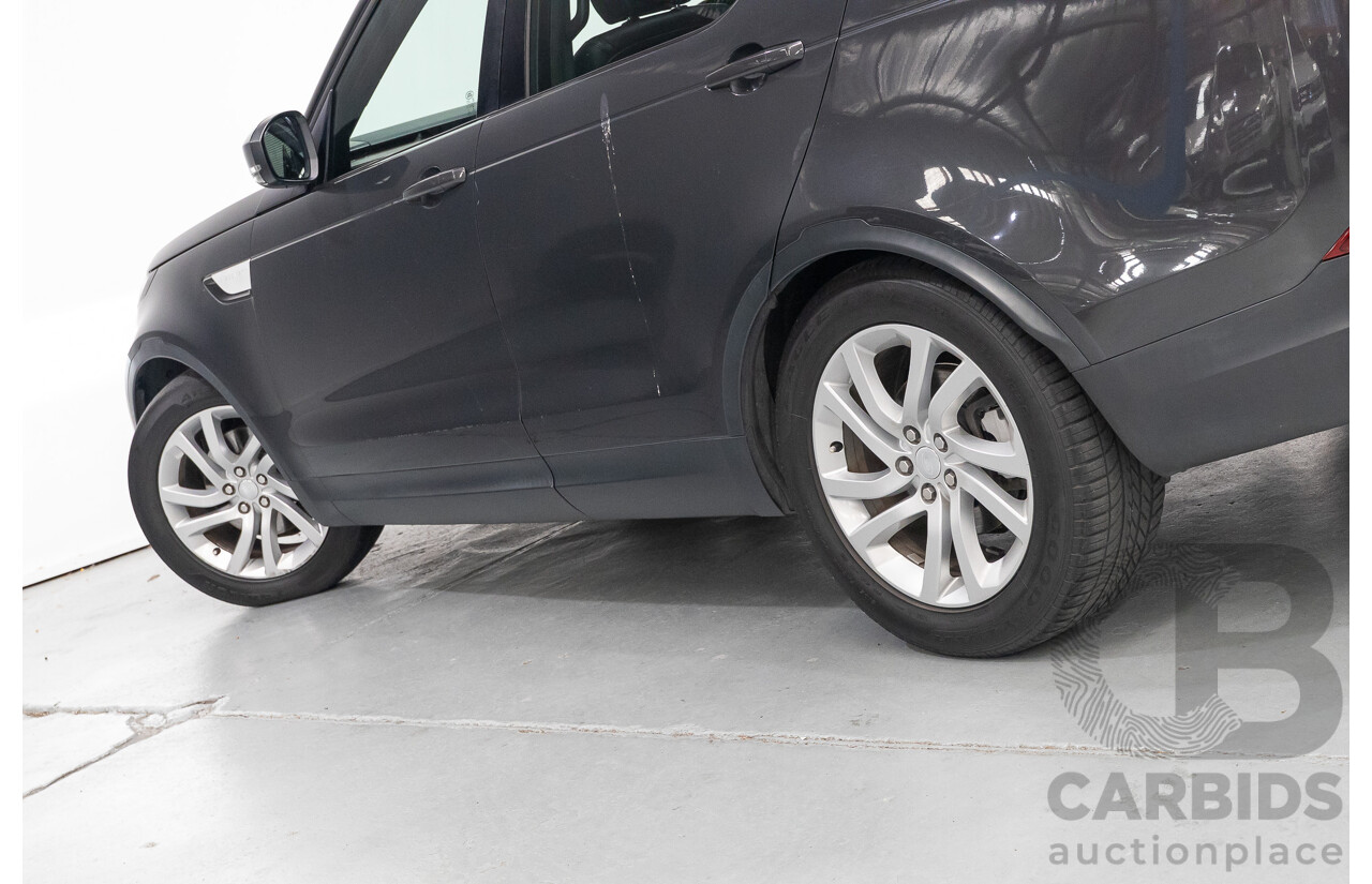 1/2018 Land Rover Discovery SD4 HSE (AWD) MY18 4d Wagon Storm Grey Twin Turbo Diesel 2.0L - 7 Seater