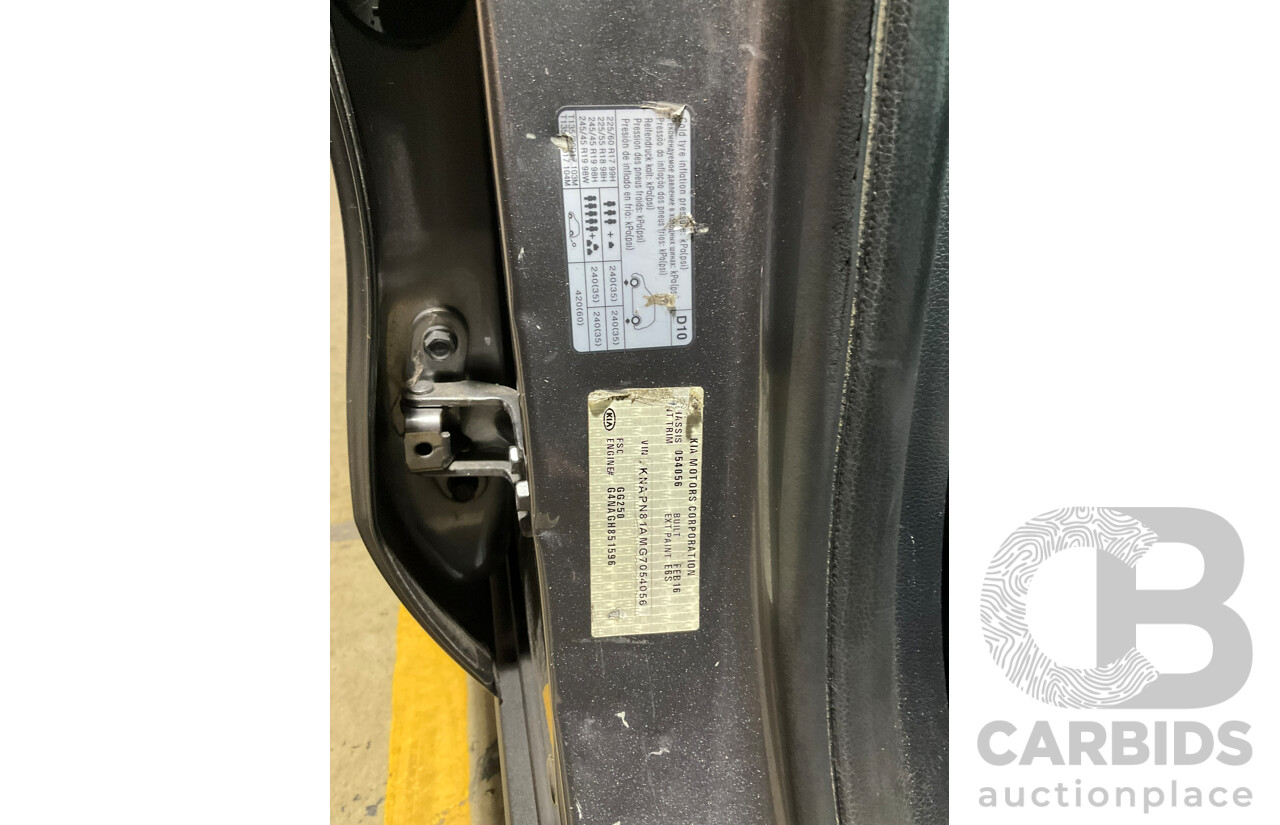03/2016 Kia Sportage SLi (FWD) QL MY16 4d Wagon Silver Or Chrome 2.0L