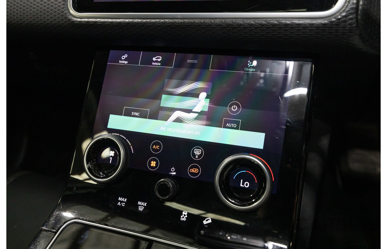 1/2018 Range Rover Velar D240 R-Dynamic S (AWD) MY18 4d Wagon Santori Black Metallic Twin Turbo Diesel 2.0L