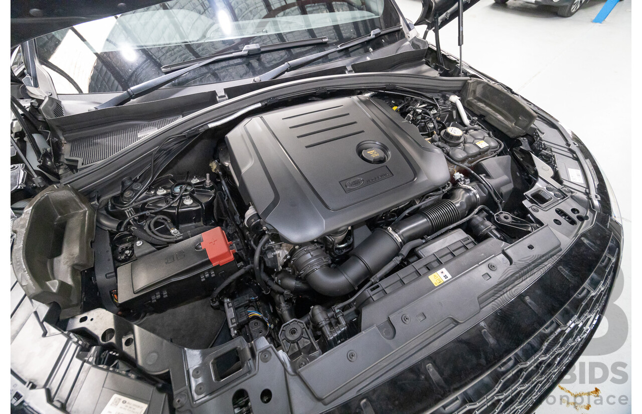 1/2018 Range Rover Velar D240 R-Dynamic S (AWD) MY18 4d Wagon Santori Black Metallic Twin Turbo Diesel 2.0L