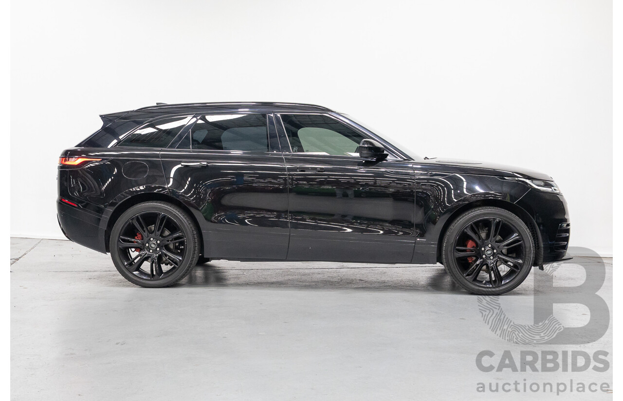 1/2018 Range Rover Velar D240 R-Dynamic S (AWD) MY18 4d Wagon Santori Black Metallic Twin Turbo Diesel 2.0L