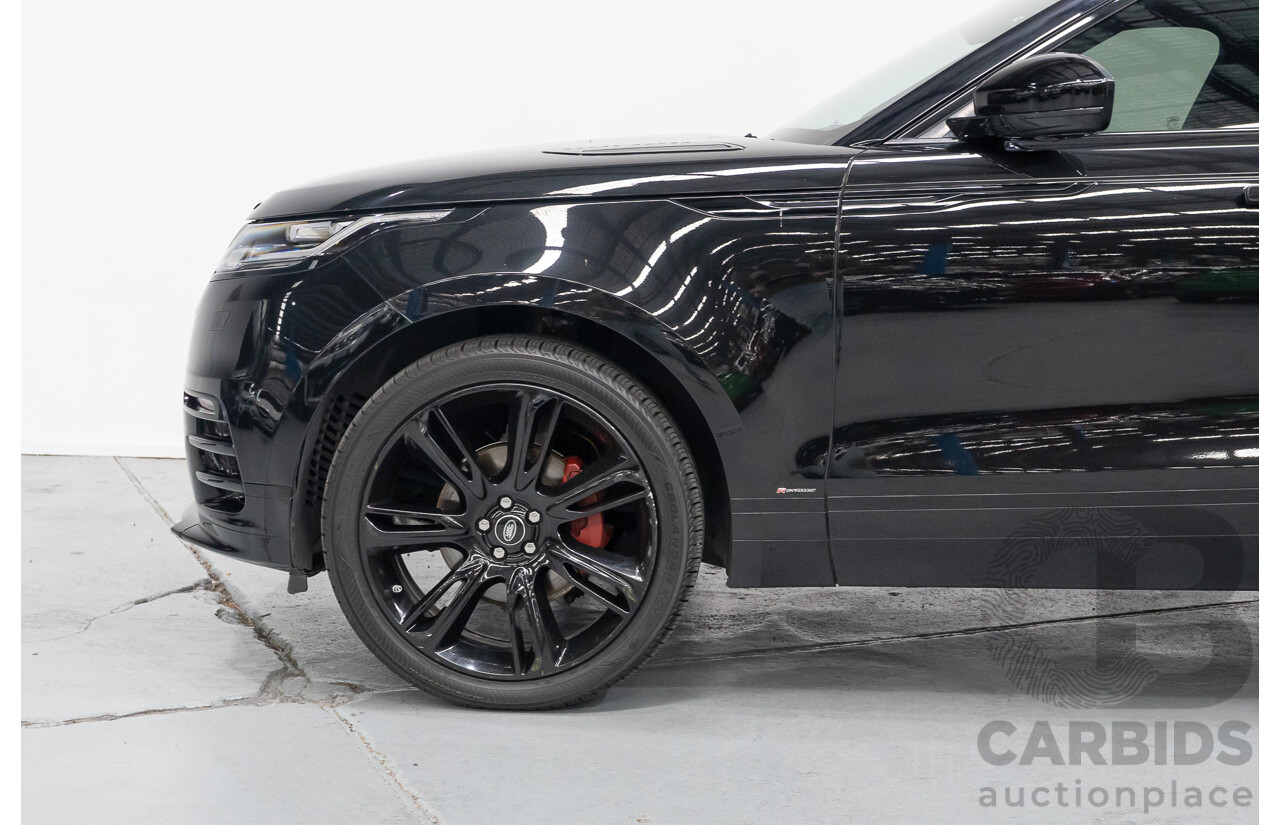 1/2018 Range Rover Velar D240 R-Dynamic S (AWD) MY18 4d Wagon Santori Black Metallic Twin Turbo Diesel 2.0L