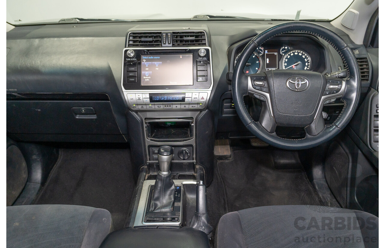 10/2018 Toyota Landcruiser Prado GXL (4x4) GDJ150R MY17 4d Wagon Graphite Grey Turbo Diesel 2.8L