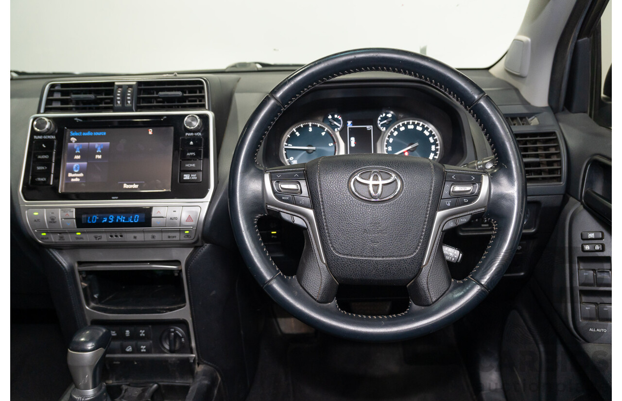 10/2018 Toyota Landcruiser Prado GXL (4x4) GDJ150R MY17 4d Wagon Graphite Grey Turbo Diesel 2.8L