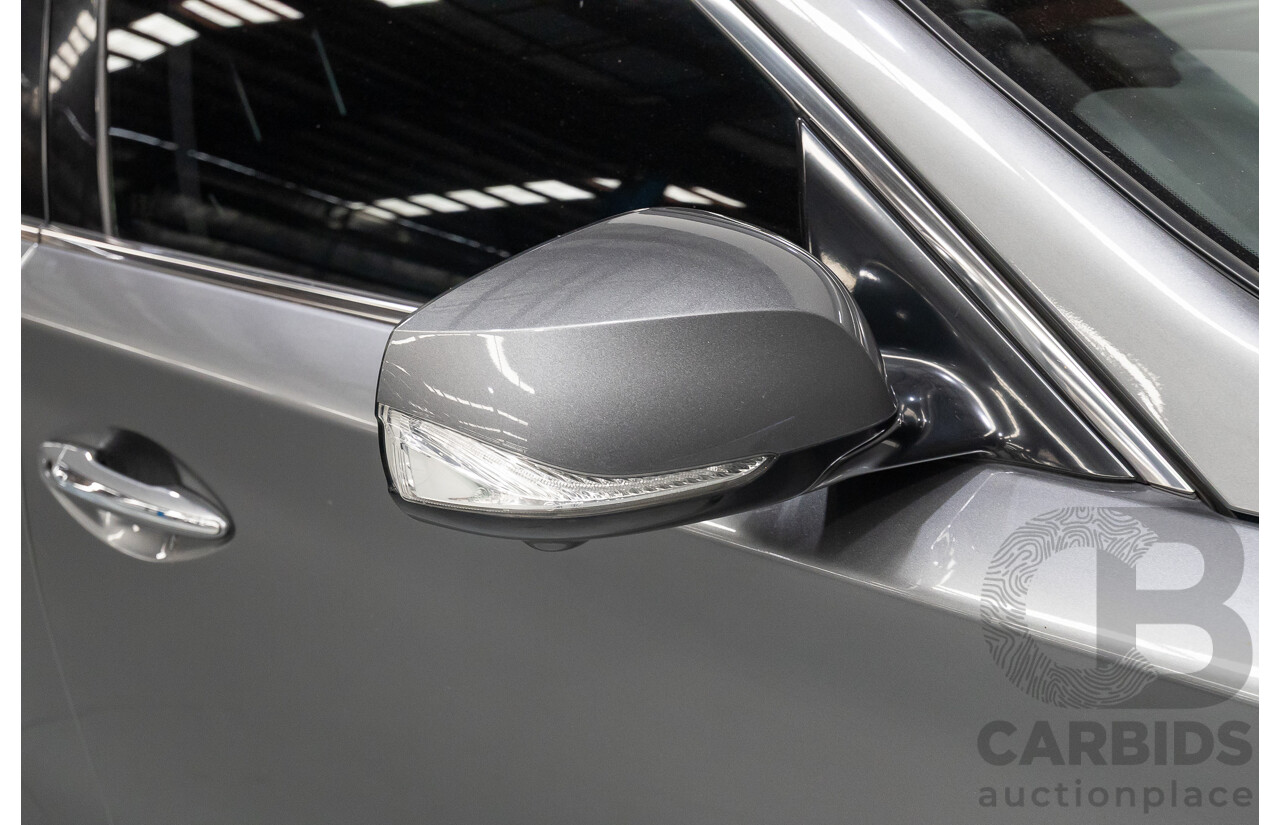 4/2015 Infiniti Q50 Hybrid S Premium (AWD) V37 4d Sedan Shadow Grey Metallic V6 3.5L