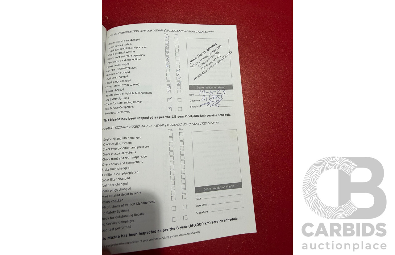 05/2012 Mazda Cx-5 Grand Tourer (AWD) 4d Wagon Red Turbo Diesel 2.2L